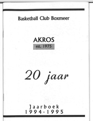 1e jaarboek